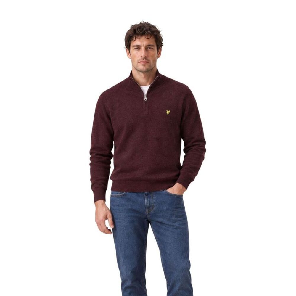 Lyle & Scott Bordeaux Cotton Men's Sweatshirt